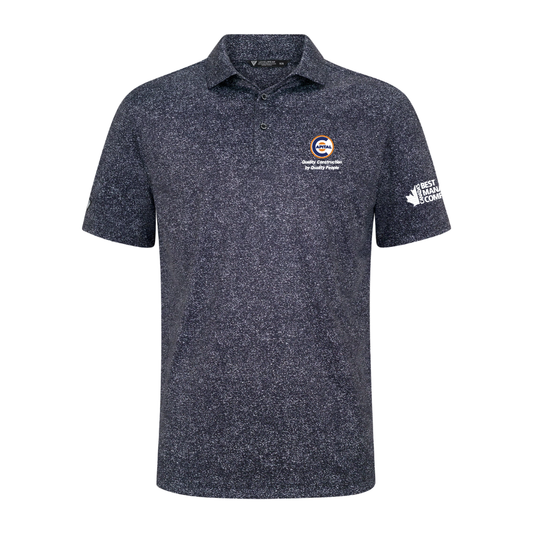 Mens Levelwear Speckle Polo